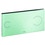 Immagine di Viega Visign for More 100 Placca di comando Wc Vetro trasparente/verde menta 630836