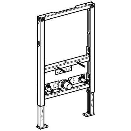 Immagine di Geberit Duofix 90 per bidet sospeso, altezza parziale 82 cm 111.537.00.1