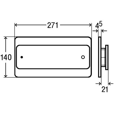 Immagine di Viega Visign for More 103 Placca di comando Wc Vetro trasparente/verde menta 630874