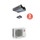 Mitsubishi SEZ-KD Climatizzatore dual split MXZ-2D53VA2+SEZ-KD25VAL+SEZ-KD35VAL 9+12 BTU