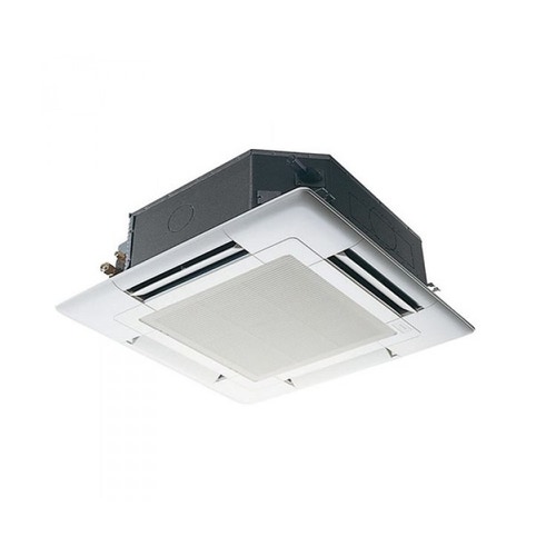 Immagine di Mitsubishi  PLA-EA Climatizzatore monosplit inverter | unità esterna POWER INVERTER unità interna 18000 BTU con griglia bianca e telecomando a infrarossi PUHZ-ZRP50VKA2-PLA-RP50EA