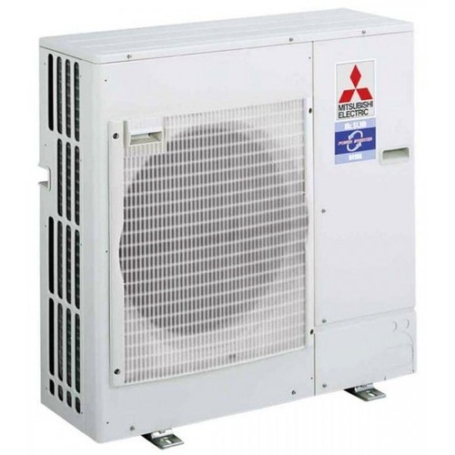 Immagine di Mitsubishi PLA-EA Climatizzatore monosplit inverter | unità esterna POWER INVERTER unità interna 24000 BTU con griglia bianca e telecomando a infrarossi PUHZ-ZRP71VHA2-PLA-RP71EA