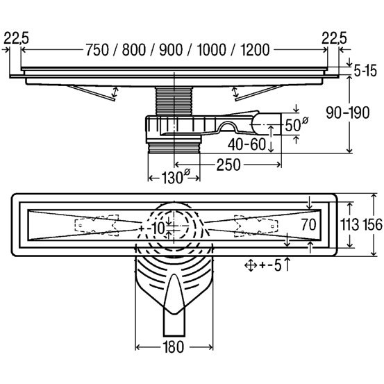 Immagine di Viega Advantix Corriacqua (80 cm) 618018
