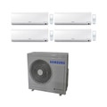 Immagine di Samsung NEW STYLE PLUS Climatizzatore quadri split inverter Bianco | unità esterna 7 kW unità interne 7000+7000+7000+12000 BTU AJ070MCJ4EH/EU+3xAR07NXFHBWKNEU+AR12NXFHBWKNEU