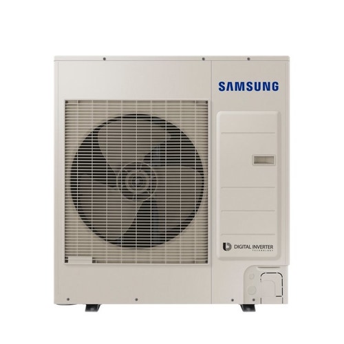 Immagine di Samsung Cassetta 4 VIE Climatizzatore monosplit inverter | unità esterna 10 kW unità interna 35000 BTU con pannello e comando wireless AC100MN4DKH/EU-AC100MXADKH/EU-PC4NUSKAN-MR-EH00