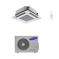 Immagine di Samsung Cassetta 4 VIE Climatizzatore monosplit inverter | unità esterna 5.2 kW unità interna 18000 BTU con pannello e comando wireless AC052MN4DKH/EU-AC052MXADKH/EU-PC4NUSKAN-MR-EH00