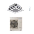 Immagine di Samsung Cassetta 4 VIE Climatizzatore monosplit inverter | unità esterna 10 kW unità interna 35000 BTU con pannello e comando wireless trifase AC100MN4DKH/EU-AC100MXADNH/EU-PC4NUSKAN-MR-EH00