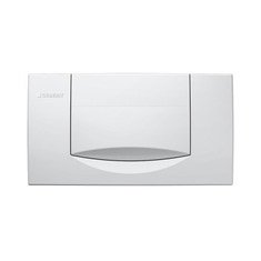 Immagine di Geberit 200F placca di comando con tasto singolo colore bianco 115.222.11.1 