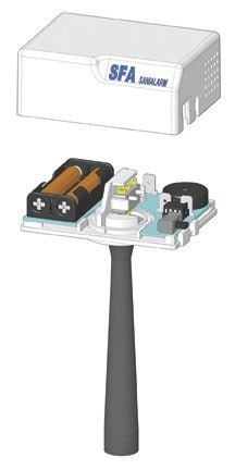 Immagine di SFA SANIALARM sensore allarme per linea Sanitrit SALARM