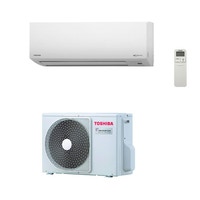 Immagine di Toshiba AKITA EVO II Climatizzatore monosplit inverter | unità esterna 6 kW unità interna 21000 BTU RAS-22N3AV2-E+RAS-B22N3KV2-E1