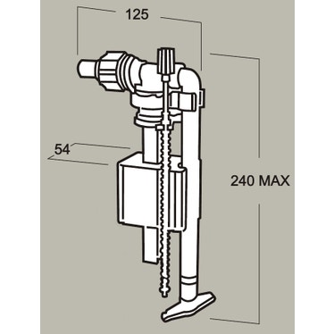 Bampi Magnetic Galleggiante standard per cassette esterne in plastica  CMAGNGAL