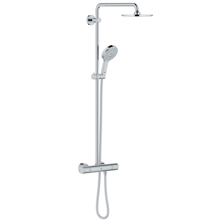 Colonna Doccia Termostatica Prezzi.Grohe 27967000 Rainshower 210 Sistema Doccia Con Termostatico Finitura Cromo Prezzi E Offerte Su Tavolla Com