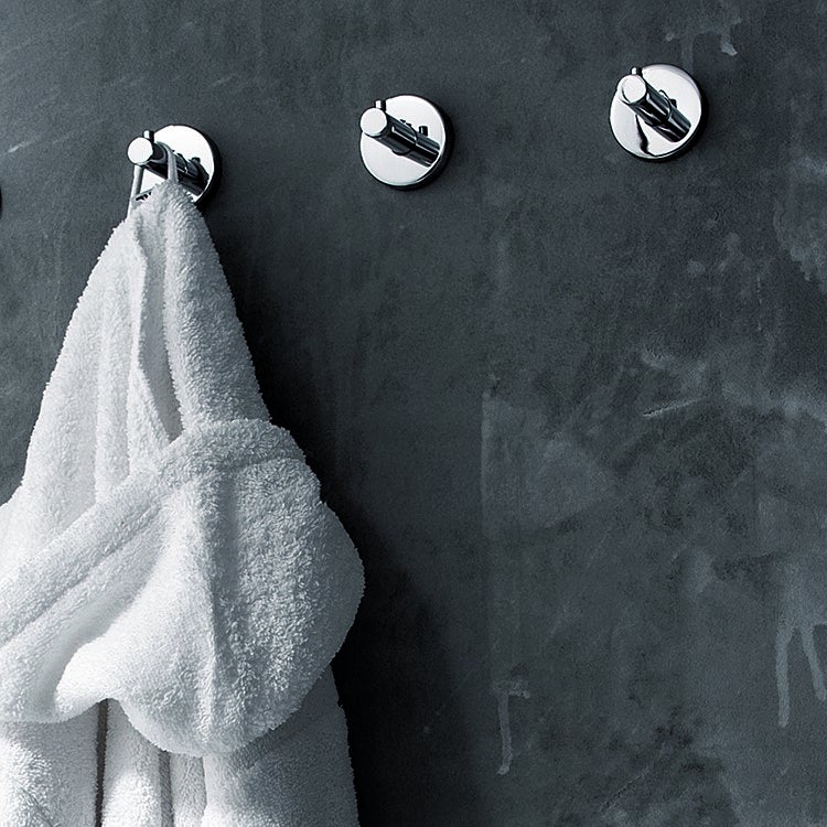 Immagine di Inda GEALUNA appendiabiti, finitura inox spazzolato A1020ANS