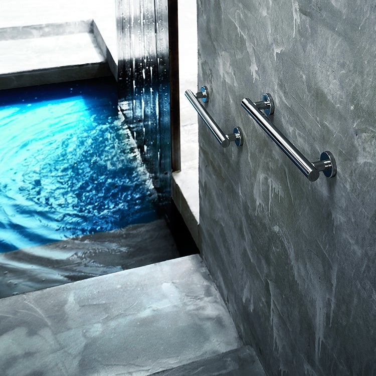 Immagine di Inda GEALUNA maniglione 1.500N (150 Kg) L.45 cm, finitura cromo A1095BCR