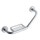 Inda Inox maniglione con cestino 1.500N(150Kg), finitura inox spazzolato A14920 NS
