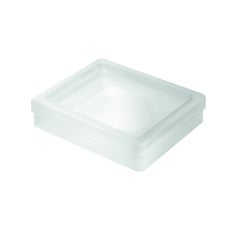 Immagine di Inda New Europe porta sapone in vetro satinato R49110