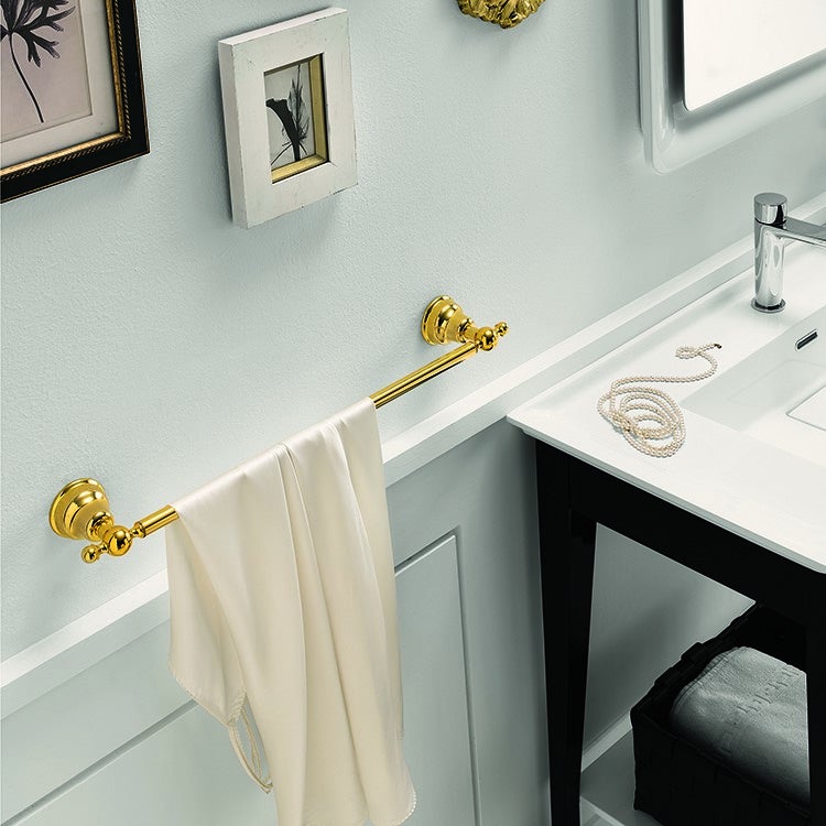 Immagine di Inda RAFFAELLA portasalviette L.43 cm, finitura oro A3218ADR