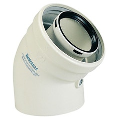 Immagine di Immergas Kit curva 45ø scarico fumi coassiale 60/100  3.012095