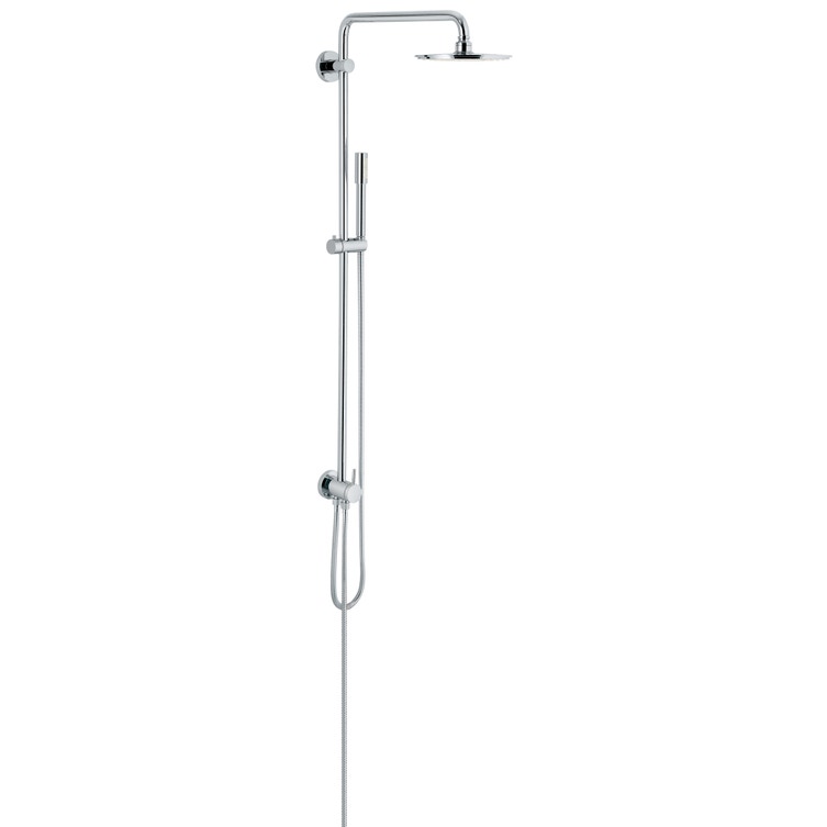 Colonna Doccia Con Deviatore Esterno.Grohe 27058000 Rainshower System Colonna Doccia Con Deviatore E Soffione O 210 Mm Manopola Doccia Monogetto Cromo Prezzi E Offerte Su Tavolla Com