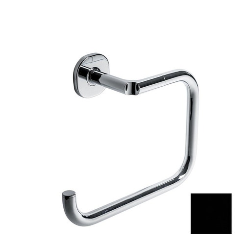 Immagine di Inda Ellepi portasalviette ad anello, finitura nero opaco A44160 NE