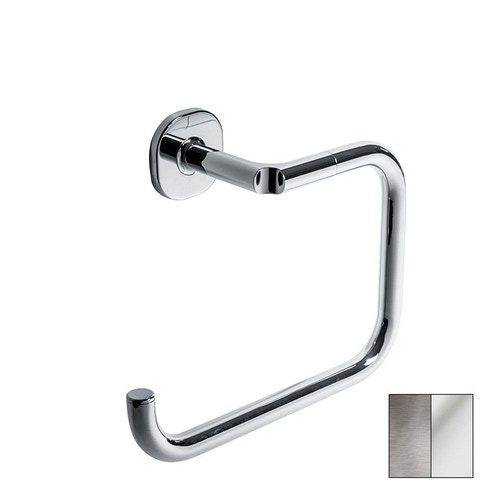 Immagine di Inda Ellepi portasalviette ad anello, finitura nickel spazzolato A44160 NZ