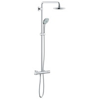 Miscelatore Termostatico Per Colonna Doccia.Grohe 27296001 Euphoria System Colonna Doccia Con Miscelatore Termostatico E Soffione O 180 Mm Manopola Doccia Monogetto Cromo Prezzi E Offerte Su Tavolla Com