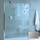 Inda Walk In parete doccia in vetro temperato 8mm, vetro grigio, Trattamento Anticalcare B2580 0 AN 141A
