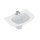 Ideal Standard Dea Lavabo Top 800x540 mm, con foro centrale aperto, sistema troppopieno nascosto Ideal Flow, Finitura matt T044783