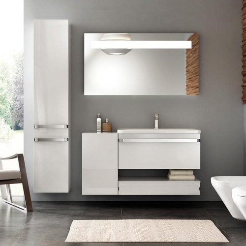 Immagine di Ideal Standard TONIC II lavabo Top 80 x 50 cm con foro rubinetteria senza troppopieno, marrone chiaro K0839FM