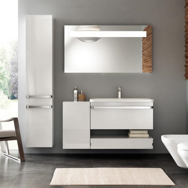 Immagine di Ideal Standard TONIC II lavabo Top 80 x 50 cm con foro rubinetteria senza troppopieno, marrone chiaro K0839FM