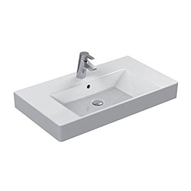 Ideal Standard Lavabi Sospesi.Ideal Standard K081001 Strada Lavabo 80 X 45 Cm Con Foro Per Rubinetteria Con Troppopieno Bianco Prezzi E Offerte Su Tavolla Com