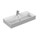 Ideal Standard STRADA lavabo L.90 P.42 cm, con foro per rubinetteria, con troppopieno, colore bianco K078601