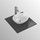 Ideal Standard STRADA lavabo da appoggio su piano 41 x 34 cm senza foro rubinetteria senza troppopieno, bianco K079201