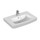 Ideal Standard 21 lavabo Top rettificato alla base 80 x 54 cm con foro rubinetteria e troppopieno, bianco T001501