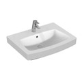 Immagine di Ideal Standard 21 lavabo Top 70 x 54 cm con foro rubinetteria e troppopieno, bianco T001701