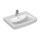Ideal Standard 21 lavabo Top 70 x 54 cm con foro rubinetteria e troppopieno, bianco T001701