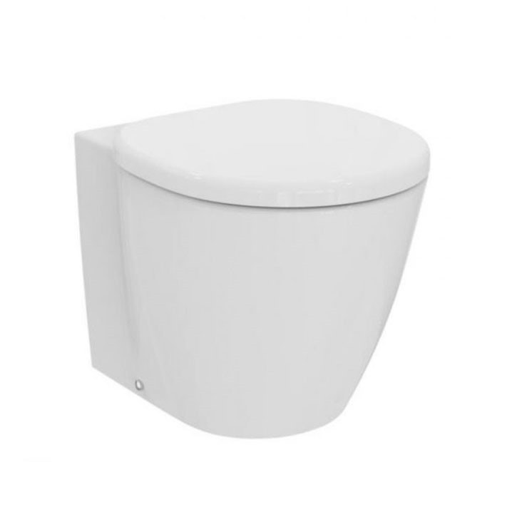 Immagine di Ideal Standard Connect Freedom Vaso a terra filo parete XL, completo di sedile, bianco E828601