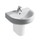 Ideal Standard CONNECT lavabo Arc da 55 cm con foro rubinetteria con troppopieno, bianco E713101