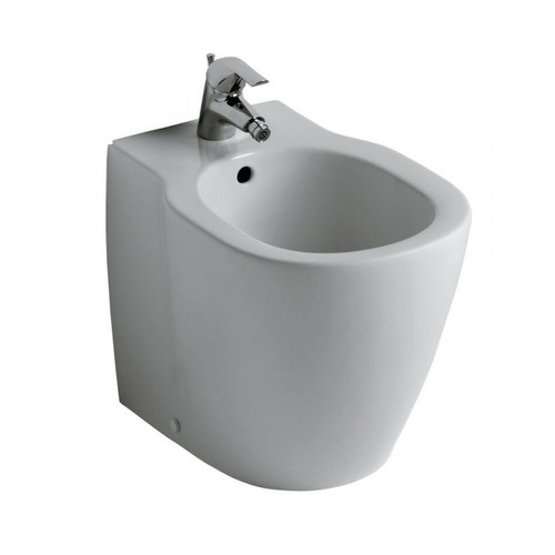 Immagine di Ideal Standard Connect Bidet a terra, monoforo per installazione filo parete, bianco E799501