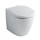 Ideal Standard Connect Vaso a terra completo di sedile,  flussometro,cassetta alta o immurata, bianco E716701