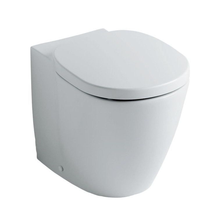 Ideal Standard Vaso Connect.Ideal Standard E716701 Connect Vaso A Terra Completo Di Sedile Flussometro Cassetta Alta O Immurata Bianco Prezzi E Offerte Su Tavolla Com