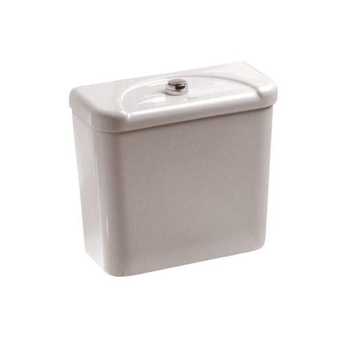 Immagine di Ideal Standard Esedra Cassetta con coperchio completa di batteria - tirante cromato, bianco T424001