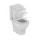 Ideal Standard Tesi Vaso per cassetta completo di sedile a chiusura rallentata, fissaggi a pavimento, bianco T356301