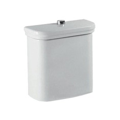 Immagine di Ideal Standard Calla Cassetta con batteria, pulsante cromato per vaso T306661, bianco T420301