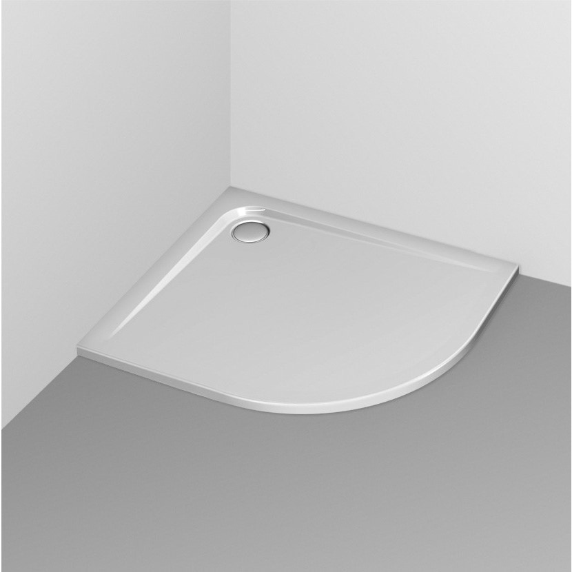 Immagine di Ideal Standard ULTRA FLAT piatto doccia angolare in acrilico 120 x 80 cm versione sinistra, bianco K240901
