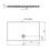 Immagine di Ideal Standard STRADA piatto doccia rettangolare 140 x 80 cm con trattamento antiscivolo, bianco T0390YK