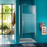 Immagine di Inda Claire Design porta a battente per nicchia, vetro serigrafato B5144 I TT 57