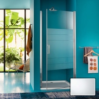 Immagine di Inda Claire Design porta a battente per nicchia, Trattamento Anticalcare B5140 I TT 011A