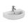 Ideal Standard Connect Space lavabo Arc 55 x 38 cm con foro rubinetteria e troppopieno, bianco E133201