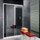 Inda Trendy porta scorrevole destra per nicchia, finitura cromo/silver, Trattamento Anticalcare B4432 R AK 011A
